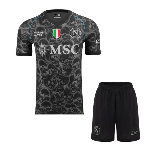 Camiseta Napoli Halloween Edition Niño 2023-24